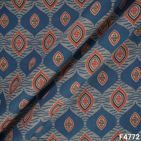 Printed Cambric Cotton Fabric- F4772